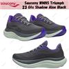 Saucony WMNS Triumph 23 Gtx Shadow Aloe nero taglia donna