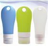 3 Pcs Bottiglia Di Silicone Vuota Contenitori Liquidi Da Viaggio