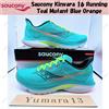 Saucony Kinvara 16 Running Teal Mutant Blue Orange S21020-97 Taglia Uomo