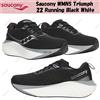 Saucony WMNS Triumph 22 Running Nero Bianco Taglia Donna