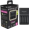 Panasonic Caricabatterie PANASONIC ENELOOP PRO BQ-CC55E +4 Batterie Pile Stilo AA BK-3HCDE