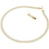 Swarovski Collana Swarovski Angelic All Around 5751560 necklace Collier Dorato girocollo