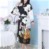 1 pezzo di cardigan lungo da donna in stile kimono, vestaglie lunghe con cintura