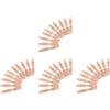 10 Pcs Fuso Della Ringhiera Legno Fusi Di Per L'artigianato Colonnine