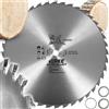 Verke Disco Lama Sega Circolare per Legno 600 mm 40 Denti Widia Carburo Tungsteno