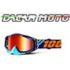 100% MASCHERINA OCCHIALI 100% RACECRAFT OFF ROAD MOTO CROSS LENTI SPECCHIO+NEUTRAL