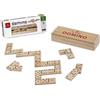 Dal Negro Gioco da Tavolo Domino Classico in Legno per Adulti e Bambini