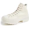 Converse A10370C Chuck Taylor all Star Lugged Heel Leather Platform Donna, Egret/Egret/Egret EU 38