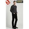 Rifle PANTALONI-Uomo RIFLE-Velluto a coste-mod.82270-Leggera zampa- VINTAGE-PREZZO-70%