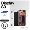SAMSUNG DISPLAY S9 G960 ORIGINALE SERVICE PURPLE VIOLA TOUCH SCREEN SCHERMO