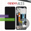 OPPO DISPLAY OPPO A15 CPH2185 SCHERMO LCD + VETRO TOUCH SCREEN + FRAME PARI ORIGINALE