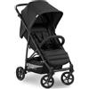 Hauck passeggino RAPID 4 Black 0-22 kg con chiusura a libro