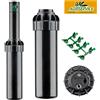 Hunter 3 x Hunter IRRIGATORE POP UP DINAMICO TURBINA SRM REGOLABILE 1/2" alto 10 cm