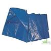 2 PZ TELO TELONE PLASTIFICATO STANDARD OCCHIELLI ASOLE BLU MT.6X8 IMPERMEABILE