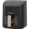 Melchioni Family MELCHIONI friggitrice ad aria 5,2L con finestra trasparente e timer digitale