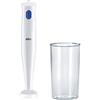 Braun Frullatore Immersione MultiQuick 1 MQ 10.001P WH 0,6 L