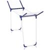 Leifheit Stendibiancheria da pavimento Pegasus 120 Blu e Bianco 850 mm