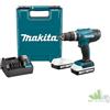 MAKITA TRAPANO AVVITATORE PERCUSSIONE CON 2 BATTERIE HP488D006 18V VALIGETTA