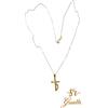 Oro 18kt Collana Con Croce Veneziana 45cm In Oro Giallo 18kt 750 List 425€