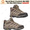 Merrell Moab 3 Synthetic Mid GORE-TEX Wide Width Walnut 500639W taglia uomo