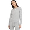 Nike Crew Millenium Maglia di Tuta, Grigio/Bianco, M Donna