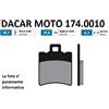 POLINI 174.0010 PASTIGLIE FRENO RACE POLINI ATALA HACKER 50 LC
