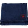 Generico Coperta in pile blu compatibile con Genoa Calcio