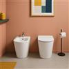 Azzurra Ceramica Coppia sanitari bagno filo muro rimless bianchi Azzurra Ceramica | Forma