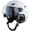 TECNOPRO Pulse Visor HS-016, Caschi da Sci Uomo, Bianco, M