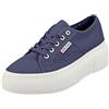 Superga 2287 Bubble - Scarpe Da Ginnastica Basse Donna, Blu (Navy 933), 42 EU, Pair