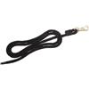 Tough 1 Guinzaglio in Miniatura con Piccolo grilletto a Scatto, 51-6016-2-0, Nero, 1/2 x 6'