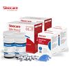 Sinocare 100 strisce reattive per la glicemia per Sinocare Safe-ACCU2 senza misuratore