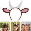 2 Pcs Accessori Per Costumi Da Animali Dress Up Headshs Costume Fascia Capra