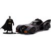 Jada Toys Auto Batmobile 13 cm 1:32 Con Personaggio Batman in Metallo da Collezione Jada