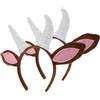 2 Pcs Orecchie Di Capra Per Cosplay Accessori Costumi Da Animali Bambini