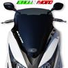 MALOSSI cupolino FUME SCURO 500x470 sp.3 KYMCO X-Town 300 ie 4T euro 4 4517457