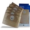 AR Blue Clean Sacchetti Filtro in Carta 30 L per Aspiratori Solidi e Liquidi