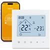 BEOK CONTROLS Termostato wifi per caldaia programmabile controllo vocale display LCD bianco
