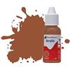 Humbrol Vernice acrilica n. 70 Flacone contagocce Rosso Mattone Opaco, DB0070, 14 ml