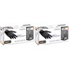 Reflexx R78 Guanti in Nitrile, Senza Polvere, Taglia S, Neri (Confezione da 200 Pezzi)