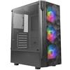 Antec Case Torre Midi NX260 Nero con Illuminazione RGB e 7 Slot Espansivi