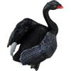 Simulazione di cigno figurina da cigno esterno animali figure giocattolo