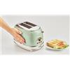 Ariete Tostapane con pinze Toaster Vintage 2 fette verde 155 GARANZIA ITALIA