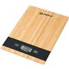Alpina, Bilancia da Cucina Digitale in Bambù fino a 5Kg Precisa, Beige