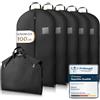 Does not apply ® 5X Borsa Porta Abiti Da Viaggio 100 X 60Cm, Custodia Abiti Con Cerniera Antita