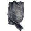 Emila Stola grigio argento cerimonia organza coprispalle da donna leggero antracite
