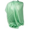 Emila Stola donna verde menta elegante cerimonia coprispalle seta matrimonio da sera