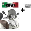 GIVI Cupolino COMPLETO specifico fumé PIAGGIO Medley 125-150 2016 2017 2018 2019 GIVI