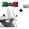 GIVI Parabrezza COMPLETO trasparente PIAGGIO VESPA 125 granturismo 2006 104A GIVI