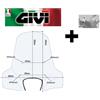 GIVI Parabrezza COMPLETO trasparente PIAGGIO Liberty 50-125-150-200 2007 2008 GIVI